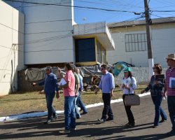Comiss&atilde;o Central Organizadora inspeciona obras e servi&ccedil;os.