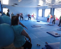 Atividades f&iacute;sicas na Cidade do Idoso