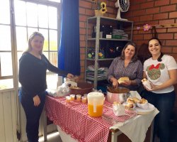 Colaboradoras do Sicredi envolvidas com as a&ccedil;&otilde;es