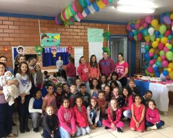 Confraterniza&ccedil;&atilde;o foi realizada com os alunos do Servi&ccedil;o de Conviv&ecirc;ncia e Fortalecimento de V&iacute;nculos Santo Ant&ocirc;nio