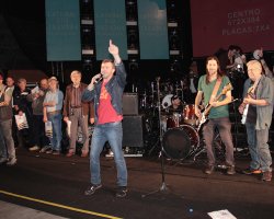 Mister Magoo fez sua tradicional homenagem &agrave; Chapecoense com o Rock do Verd&atilde;o