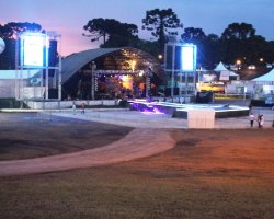 Rampa de acesso &agrave; Concha Ac&uacute;stica permite facilidade na hora dos shows