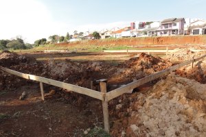 Prefeitura constr&oacute;i gin&aacute;sio de esporte no Loteamento Alice