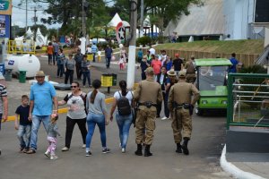 Trabalho ostensivo garante seguran&ccedil;a efetiva na Efapi 2017