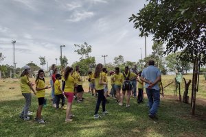 Escola de S&atilde;o Carlos visitou o Complexo Esportivo Verd&atilde;o