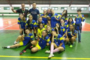 Futsal feminino define representante na fase microrregional dos JESC