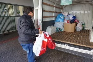 Chapec&oacute; ainda recebe agasalhos