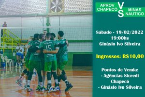 Aprov Chapec&oacute; quer recupera&ccedil;&atilde;o jogando no Ivo Silveira