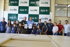 Prefeitura cede terreno ao Grupo de Escoteiros Xapec&oacute;
