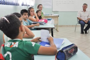 Projeto estimula os v&iacute;nculos  dos alunos com a escola