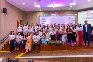CHAPEC&Oacute; COM ELAS projeto realiza cerimonia de formatura