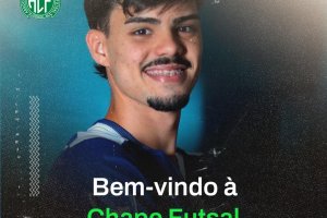 Chape Futsal contrata revela&ccedil;&atilde;o do futsal paranaense