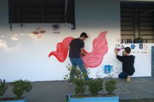 Maratona Visual traz Oficina de Grafitti.