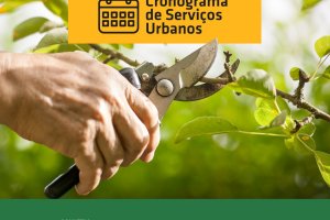 Secretaria de Servi&ccedil;os Urbanos divulga cronograma semanal