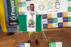 Chapec&oacute; conquista 31 medalhas no Atletismo DA e DI no Parajasc