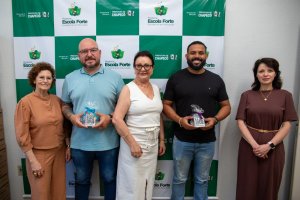 Secretaria de Educa&ccedil;&atilde;o recebe vereadores de Primavera do Leste (MT) para visita t&eacute;cnica