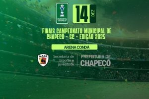 Domingo (14) acontecem as finais do Municipal de Futebol em Chapecó