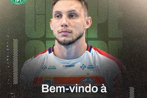 Chape Futsal anuncia novo piv&ocirc; para temporada 2026