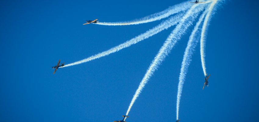 Esquadrilha da Fuma&ccedil;a em Chapec&oacute; durante a EFAPI 2017