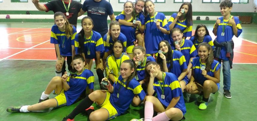 Futsal feminino define representante na fase microrregional dos JESC