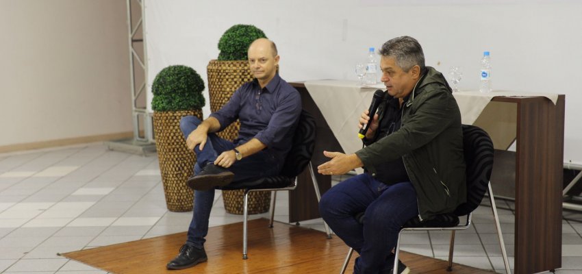 Prefeito atualiza obras em reunião do Centro Empresarial de Chapecó