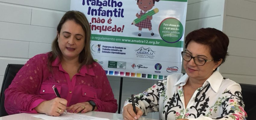 Chapec&oacute; assina Termo de Ades&atilde;o ao Programa de Combate ao Trabalho Infantil 