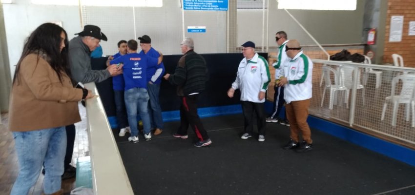 Chapec&oacute; realizou Copa de Bocha para cegos