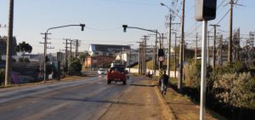 Nova lombada eletr&ocirc;nica na Leopoldo Sander