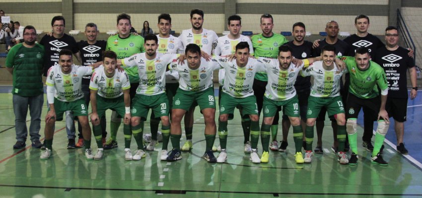 Futsal chapecoense vence seletiva e garante vaga para final do JASC