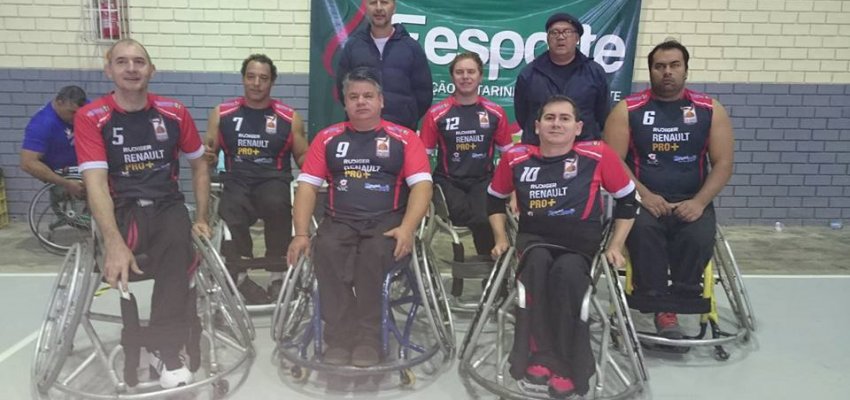 Chapec&oacute; participa do Campeonato Brasileiro de Handebol em Cadeira de Rodas 2017