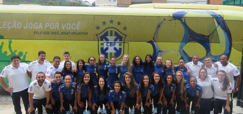 Chapecoenses selecionadas para Sele&ccedil;&atilde;o Brasileira de futebol