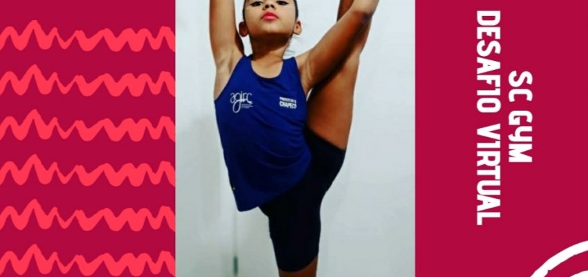 Ginastas de Chapec&oacute; participam de desafio virtual