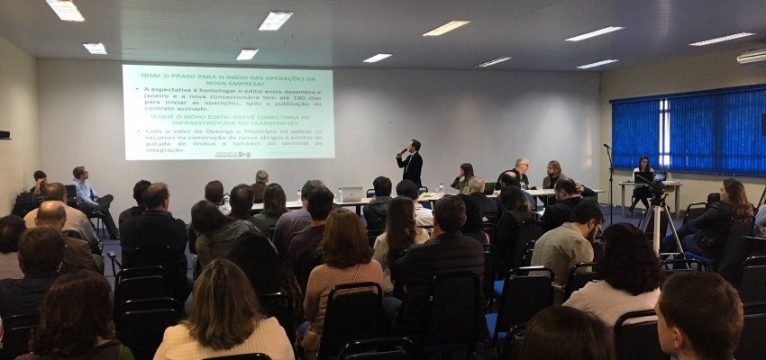 Popula&ccedil;&atilde;o conhece o novo Edital do Transporte Coletivo Urbano