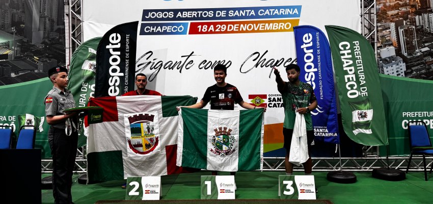 Chapec&oacute; no t&ecirc;nis de mesa: t&iacute;tulos, atletas em disputas internacionais e torneios realizados