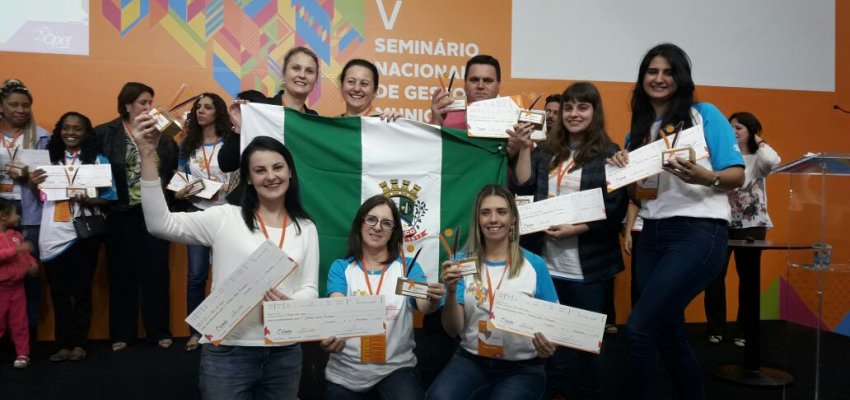 Projetos da Rede Municipal de Ensino recebem pr&ecirc;mio nacional