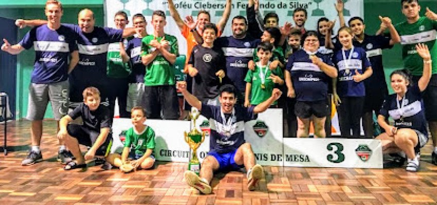 T&ecirc;nis de Mesa fatura segunda etapa da Liga Oeste 