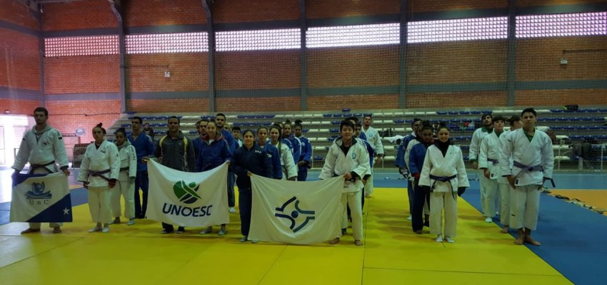 Jud&ocirc; de Chapec&oacute; &eacute; vice nos  Jogos Universit&aacute;rios