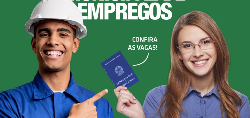 Balc&atilde;o Municipal de Empregos tem 1.073 vagas em 443 fun&ccedil;&otilde;es