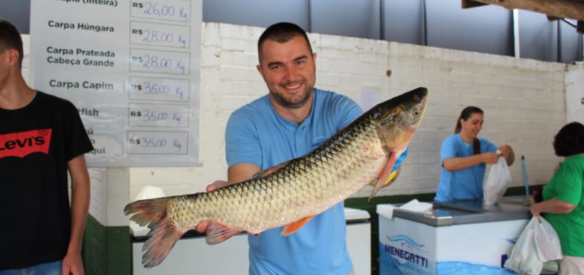 Feira do Peixe ter&aacute; 18 pontos de comercializa&ccedil;&atilde;o em Chapec&oacute;