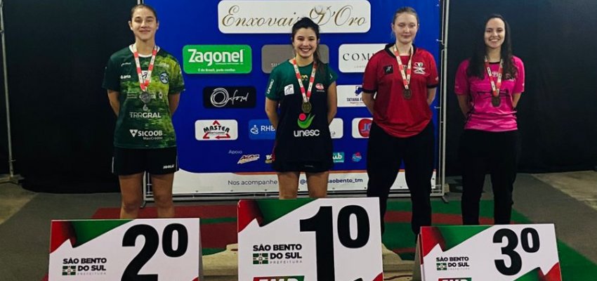 Prefeitura de Chapec&oacute;/ADCTM conquista sete medalhas no Catarinense