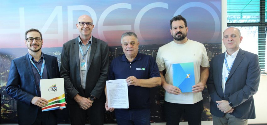 Caixa assina patrocínio para a Efapi do Brasil