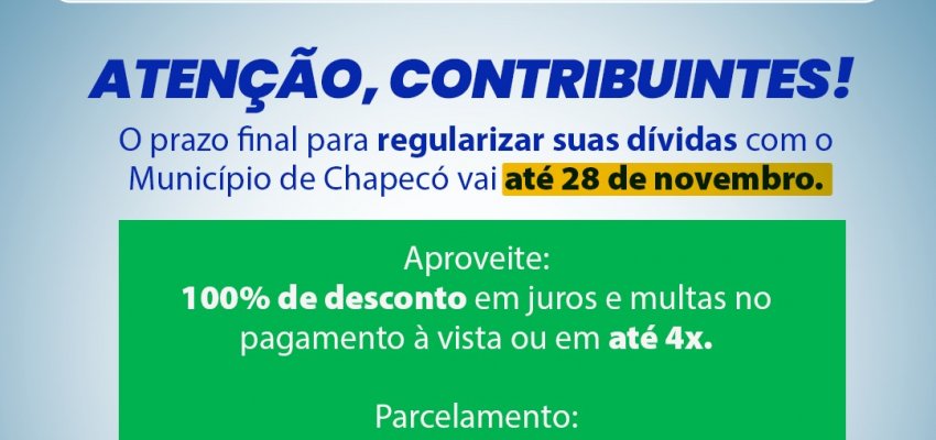 Prazo para ades&atilde;o ao Prefic vai at&eacute; 28 de novembro