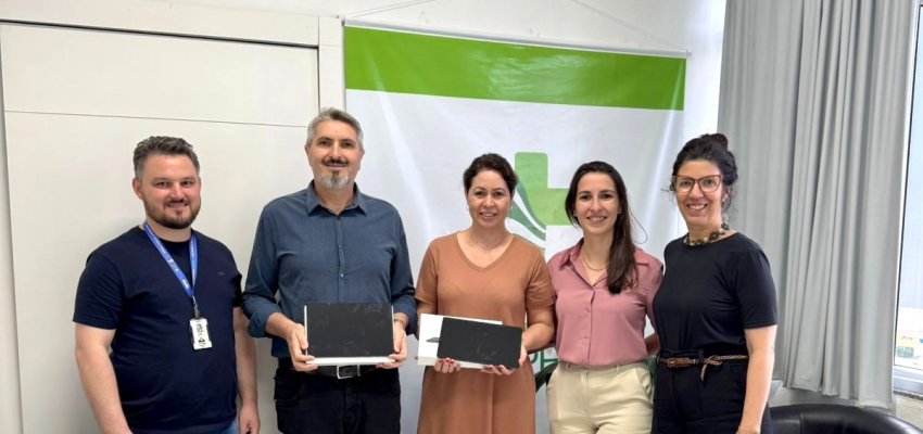 Secretaria de Sa&uacute;de de Chapec&oacute; entrega tablets para acesso &agrave; teleconsulta nas aldeias ind&iacute;genas