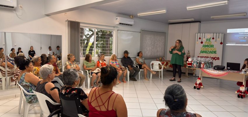 Servi&ccedil;o de Conviv&ecirc;ncia do S&atilde;o Pedro elabora hist&oacute;rias de vida com grupo de idosos