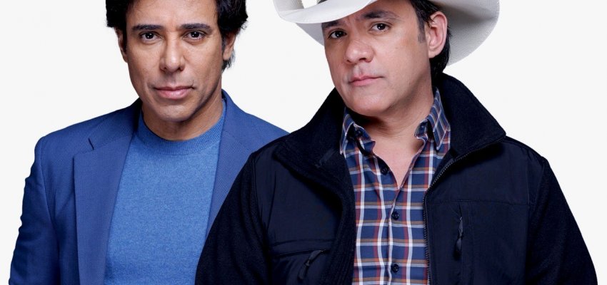 Show de Guilherme & Santiago é uma das atrações da inauguração natalina no parque Edir de Marco