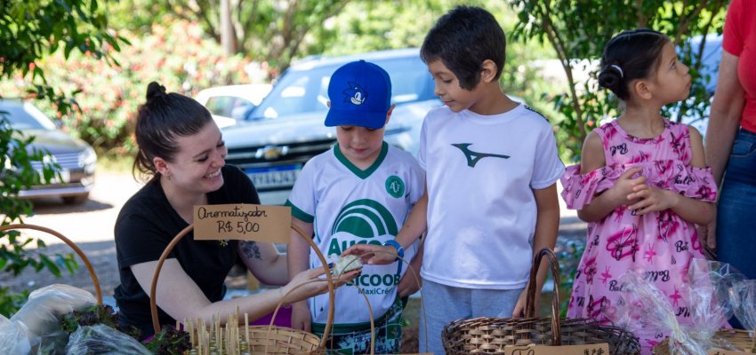 CEIM Saberes da Infância promove projeto de empreendedorismo com produtos feitos pelas crianças